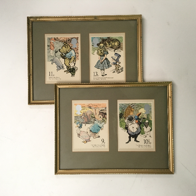 ARTWORK, Print (Small) - Children's Classics Postage Stamps